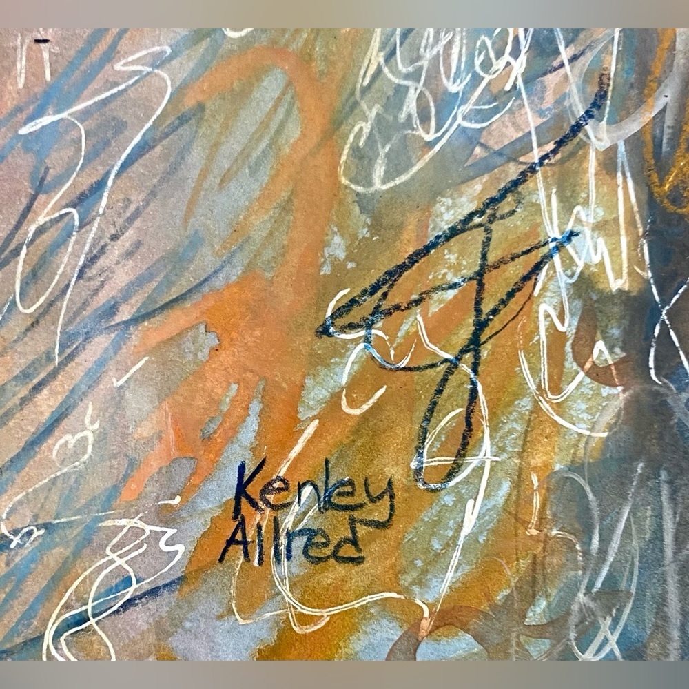 Original Art Lion Animal Painting On Paper Size 11”x14” Artwork - Picture 2 of 3